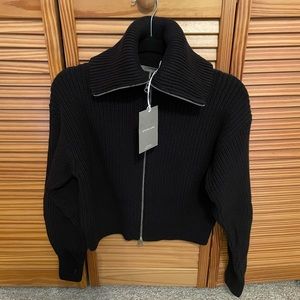 NEW Everlane Zip-Up Chunky Cardigan (M)